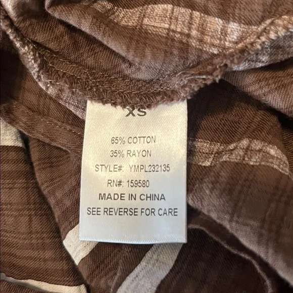 Elegant Brown White Striped Sleeveless Come Sail Away Maxi Sun Dress - Picture 8 of 8